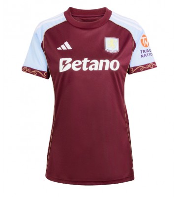 Aston Villa Amadou Onana #24 Hjemmebanetrøje Dame 2025-26 Kortærmet